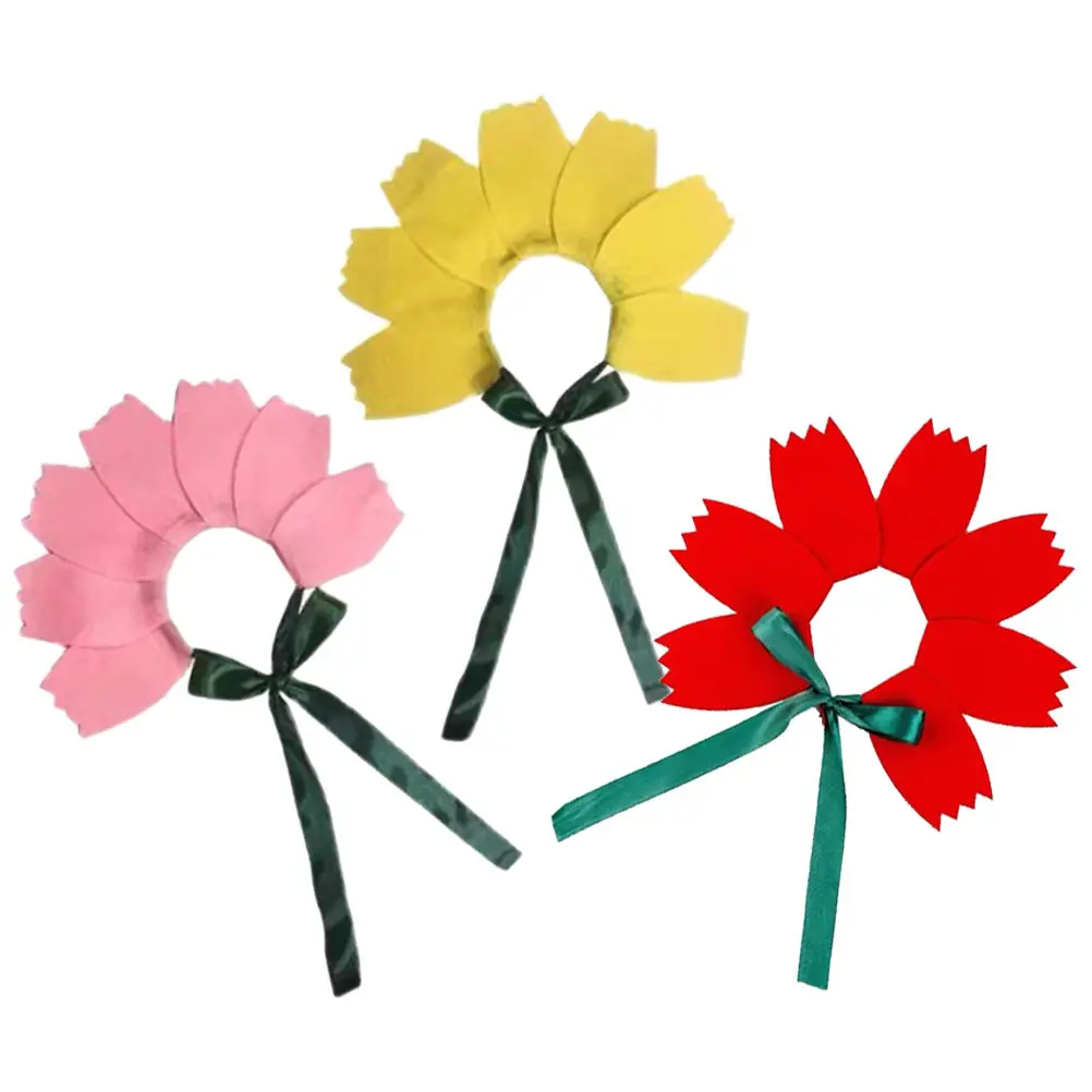 

3Pcs Sunflower Flower Headband Little Girl Hair Accessories Bright Color Delicate Design Comfortable Easy Wear Birthday