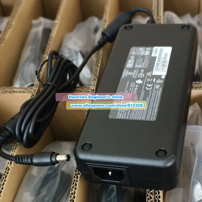 Genuine PA-1251-54 AC Adapter 54V 4.63A250W Liteon 341-101627-01 for Cisco Meraki MX68CW MX68 MX68W 5.5x2.5mm