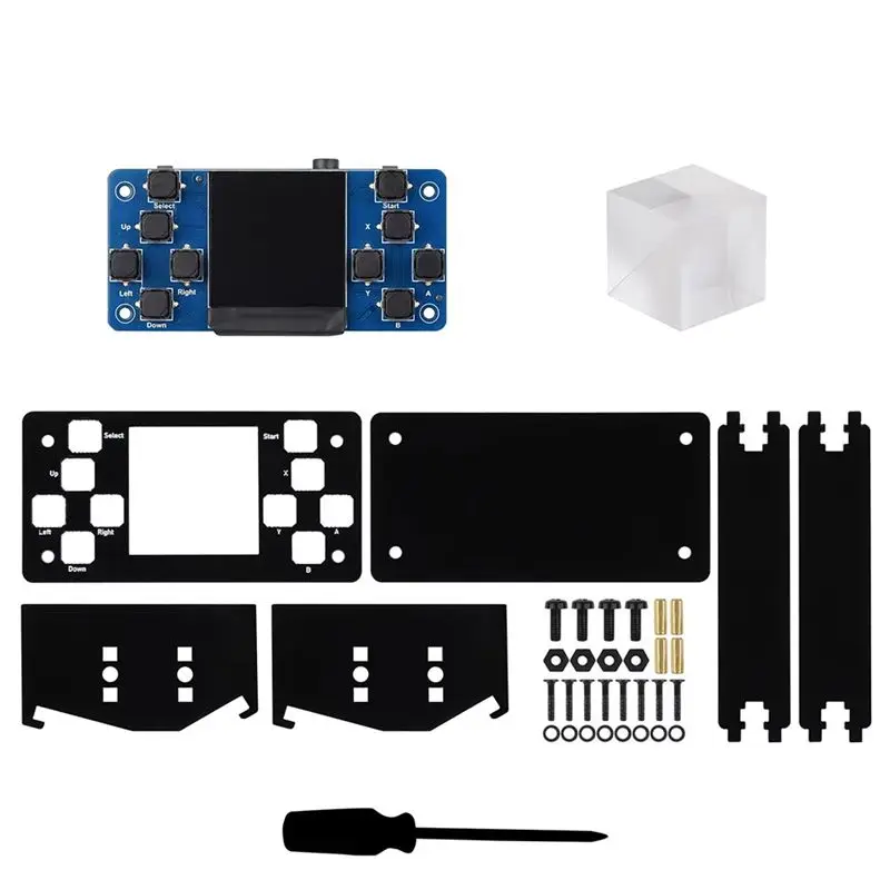 Gamepi13 3D Acce 1.3Inch LCD Game Console For Raspberry Pi 240X240 Resolution Integrated ST7789 Driver Chip, SPI