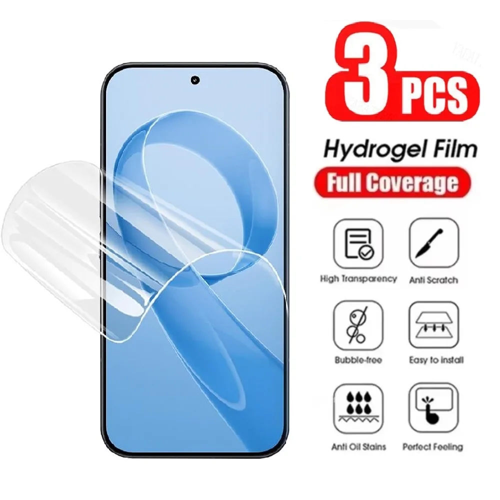 3 Stück HD Hydrogel-Folie für XIAOMI Redmi Note 17 15 17 Pro 17 Pro Max Kratzfester Displayschutz für Redmi 17 4G 17C 5G