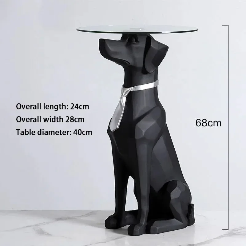 Universe Grocery Store Animal Living Room Floor-to-ceiling Ornament Home Glass Crafts Resin Ornament
