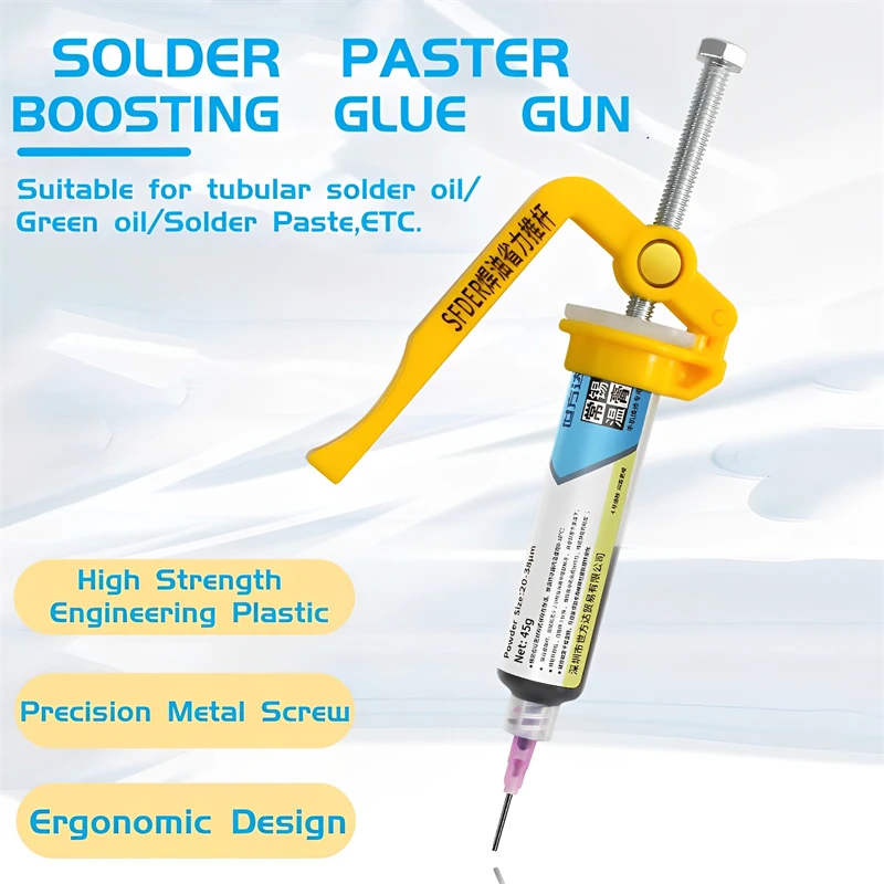 Solder Paste Extruder Welding Green Oil Booster Propulsion Tool Uv Glue Rod Boosters Circuit Board Soldering Accessories Tools