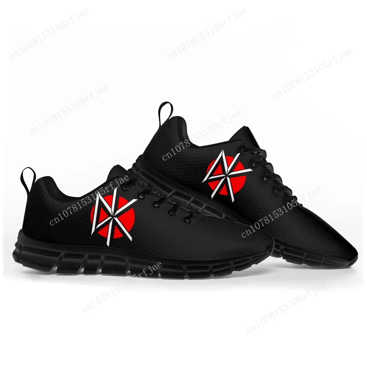 Dead Rock Band kenedys-Zapatillas deportivas para hombre, mujer y niño, zapatos informales personalizados de alta calidad, color negro