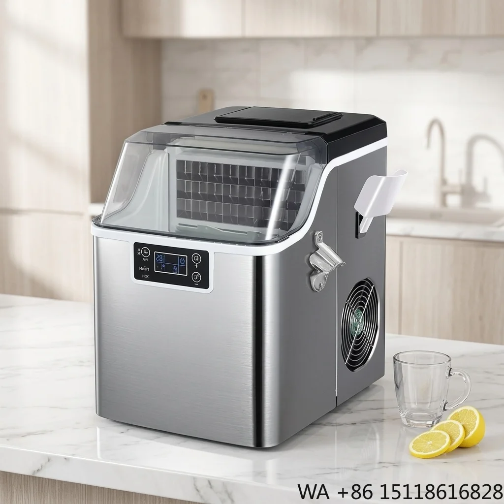Ice Making Machine Small Mini Portable Home Automatic Ice Cube Maker for Household Car Use