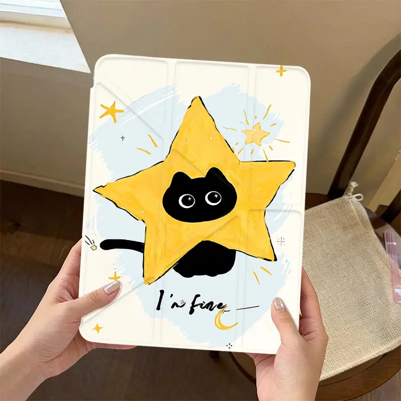 3+Y Multi-Angle Stand Cover For iPad 10.2 7/8/9 4/5th 10.9 10th IPad Mini6 8.3 Air3 10.5 Pro11 iPad A16 2025 11th Air11/13