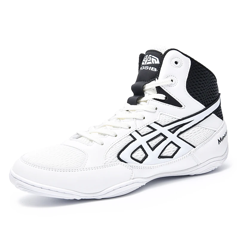 Men's and women's wrestling shoes with non-slip, comfortable design Professional boxing shoes Comfortable fitness shoes