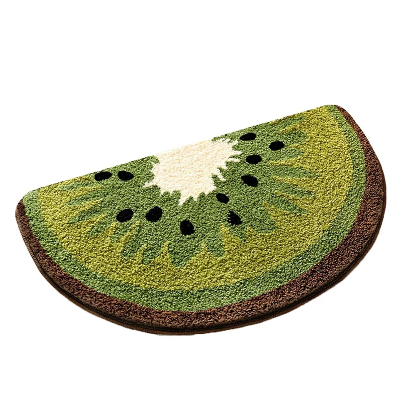 Fruit Bath Mats Cute Bathroom Rugs, Particularly Absorbent, Very Soft, And Dry Fast That Fits In Bathroom Or Other Room Durable