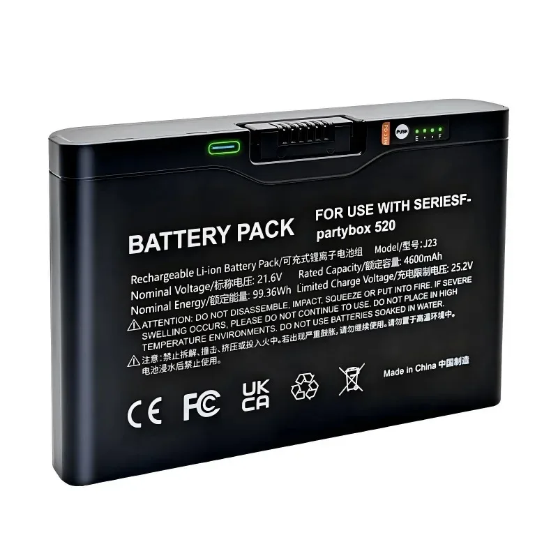 

Speaker Battery For PartyBox 520 PartyBox 720 Battery X4 Battery FG2CELL21700(Type-C Port)