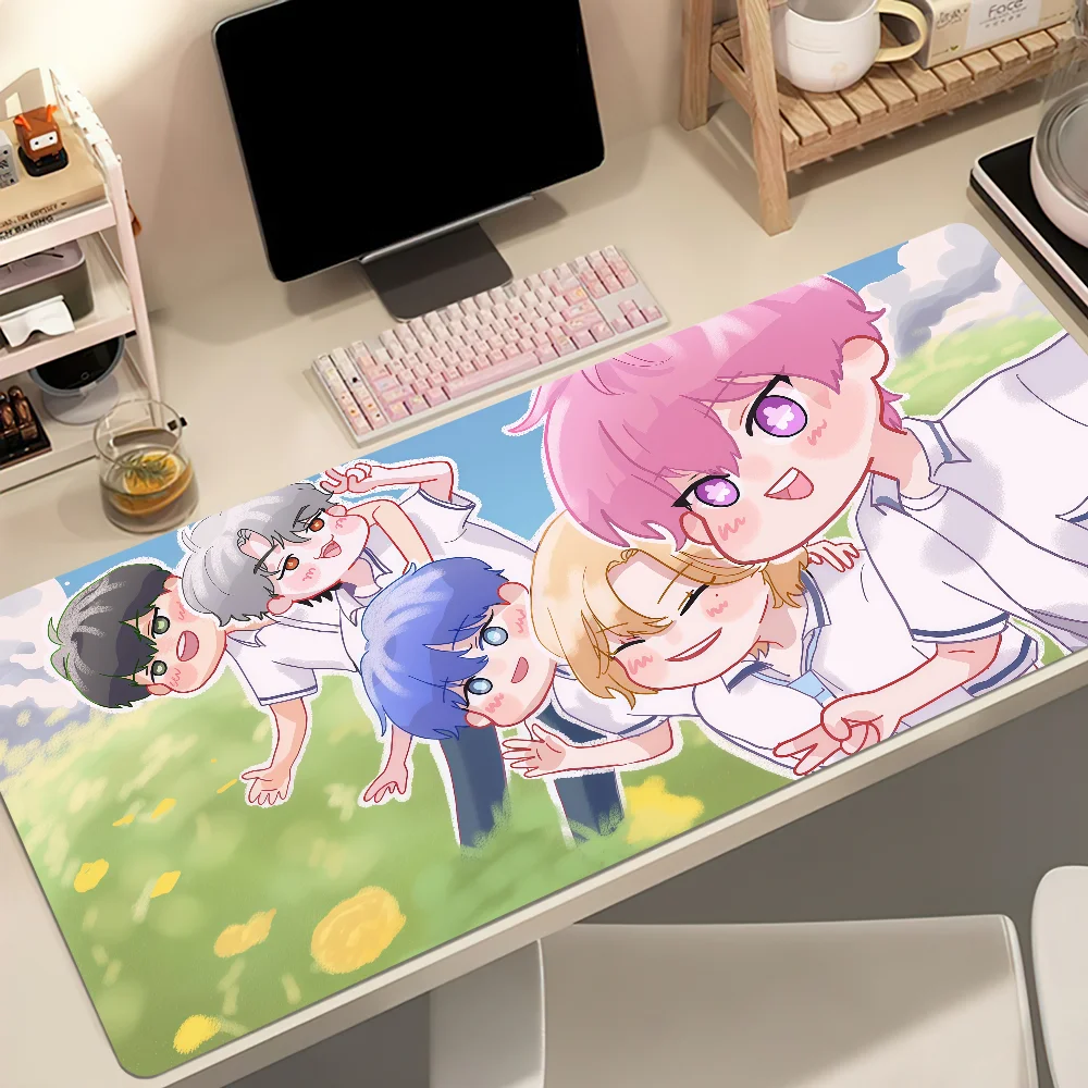 Kpop P-PLAVE Cartoon Mouse Pad Non-slip Thickened MousePad Student Gaming Cushion Large Writing Lockedge Office