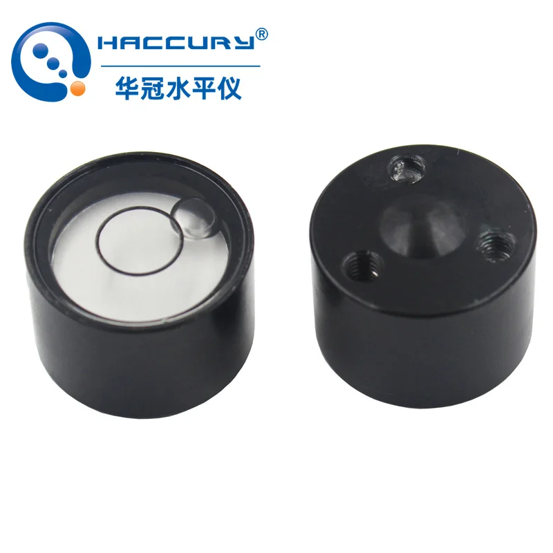Imagem -04 - Nível de Espírito Bolha Mini Pequeno Pólo Central Gps Fibra Carbono Pólo Contas Nivelamento Diâmetro 19 Altura 13.5 mm