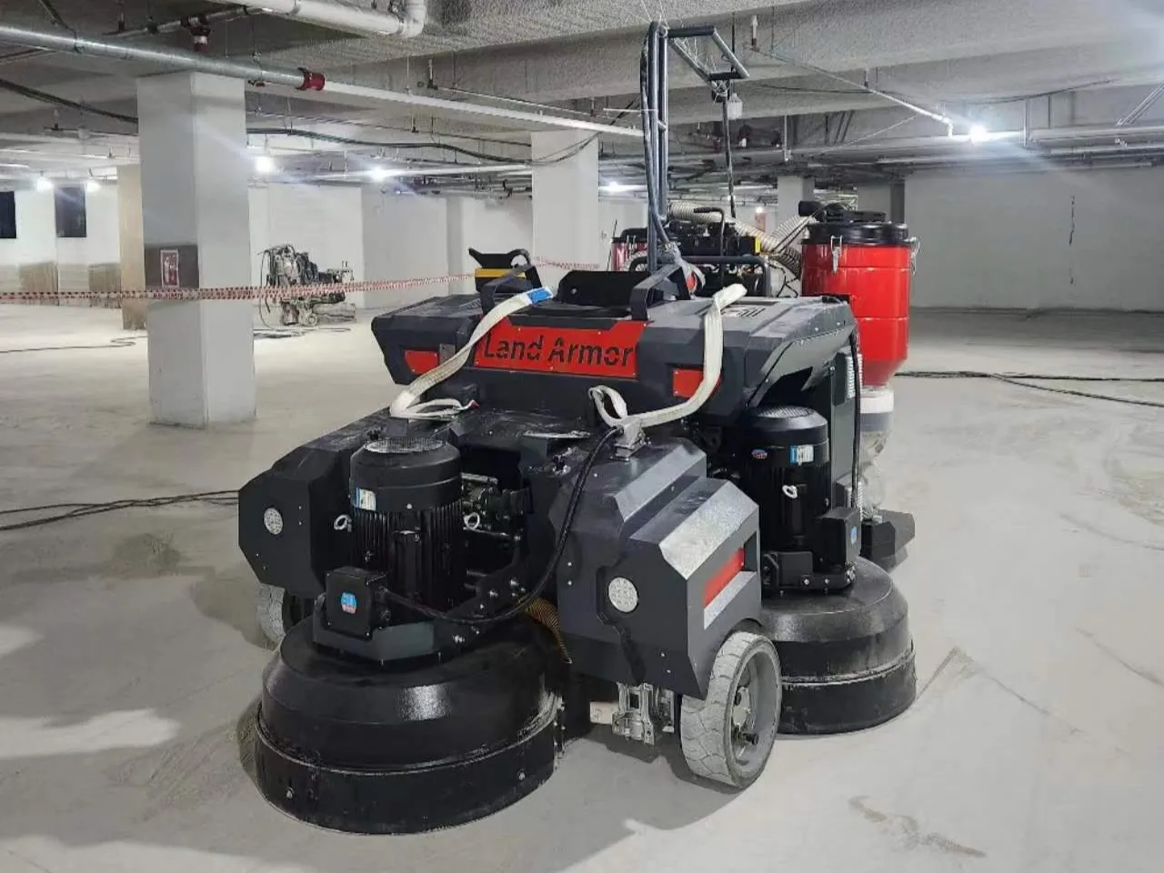 New Arrival 2200mm Planetary Automatic Remote Control 3-Head 20HP Motor Concrete Floor Grinder Industrial Grinding Polishing