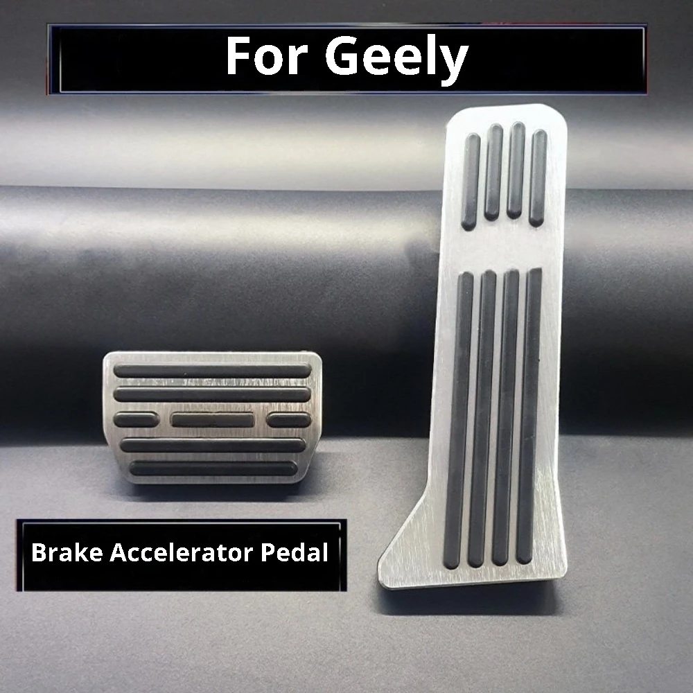 

For Geely Galaxy Starshine 8 E8 LEVC L380 Brake Accelerator Pedal Aluminum Alloy Foot Pedals Interior Modified Accessories
