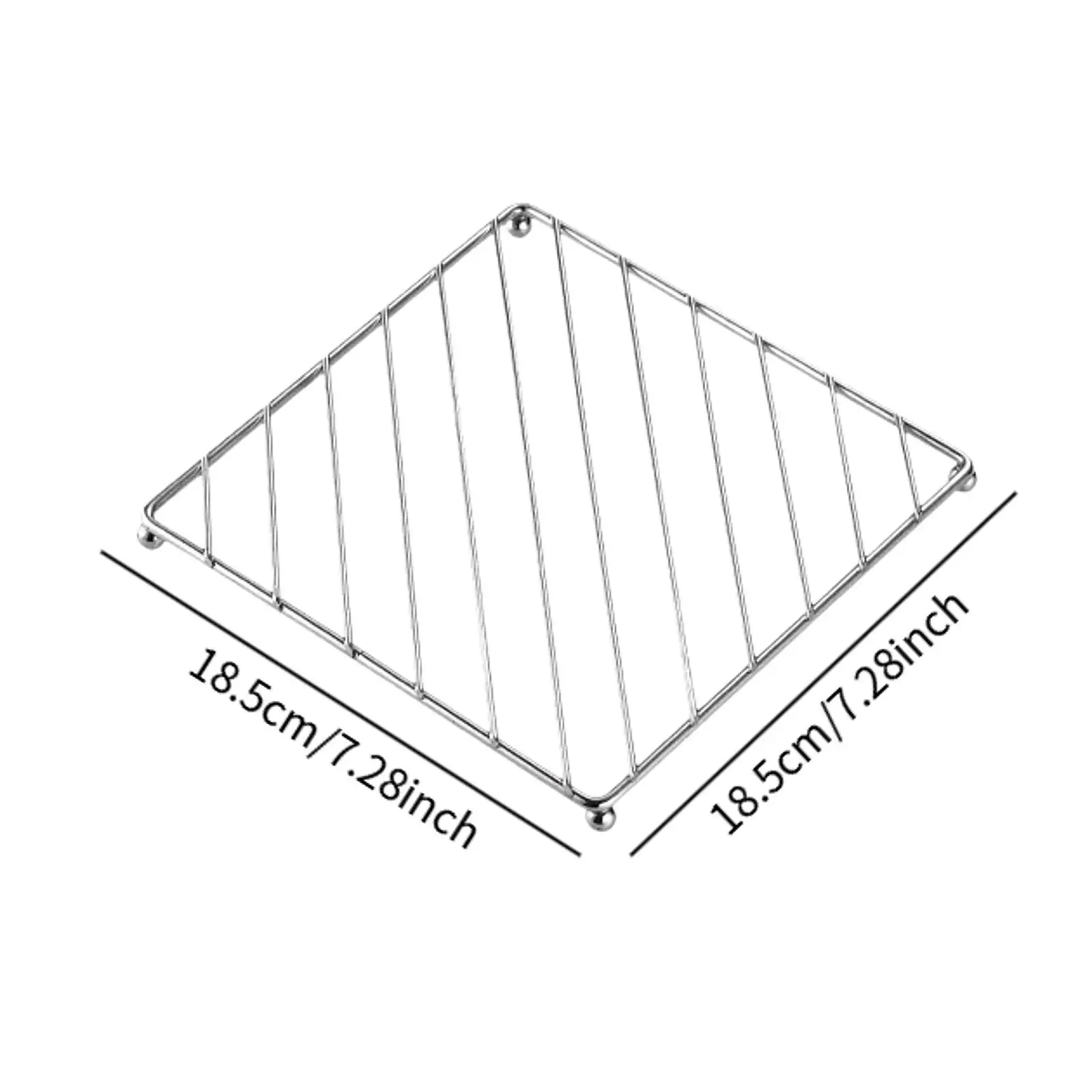 Iron Trivet Multipurpose Mat for Pots and Pan Pot Trivet Dish Plate Holder for Countertop Apartment Home Teapot Dining Table