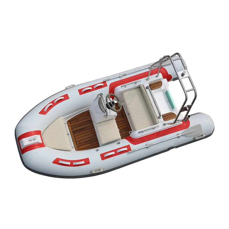 

Boat 11.8feet 3.6m Fiberglass Rigid Hull Orca Hypalon Inflatable Patrol Boat Panga Fishing Boat