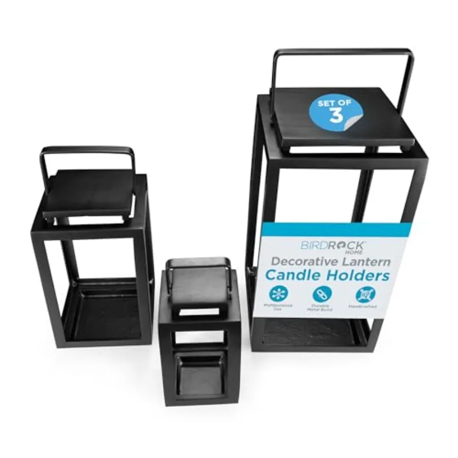 Großer Metallkäfig, dekorative Laternenkerzenhalter für den Innen- und Außenbereich, rustikale Veranda- und Terrassenbeleuchtung im Bauernhausstil