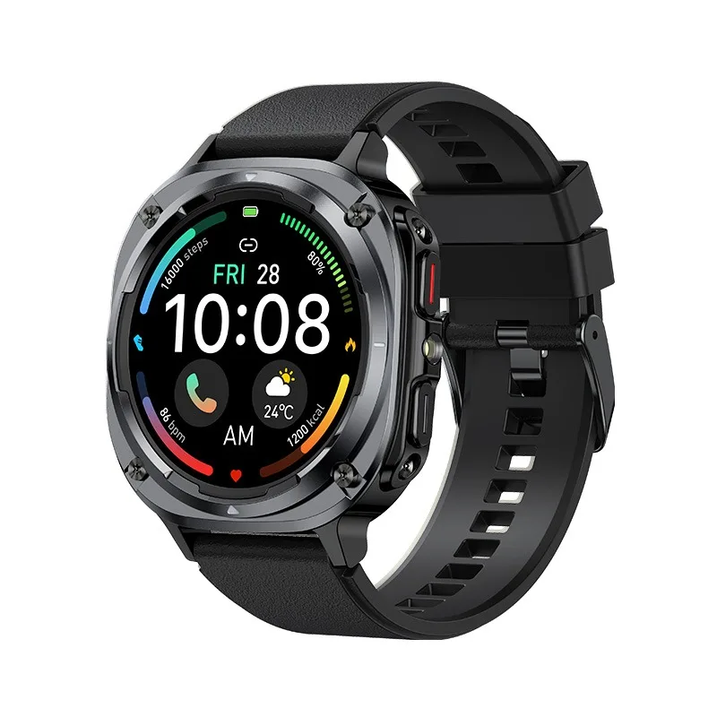 2025 nuevo modelo reloj inteligente S90 24H Monitor de salud más de 100 modos deportivos impermeable IP67 múltiples idiomas 1,39 "430mAh reloj