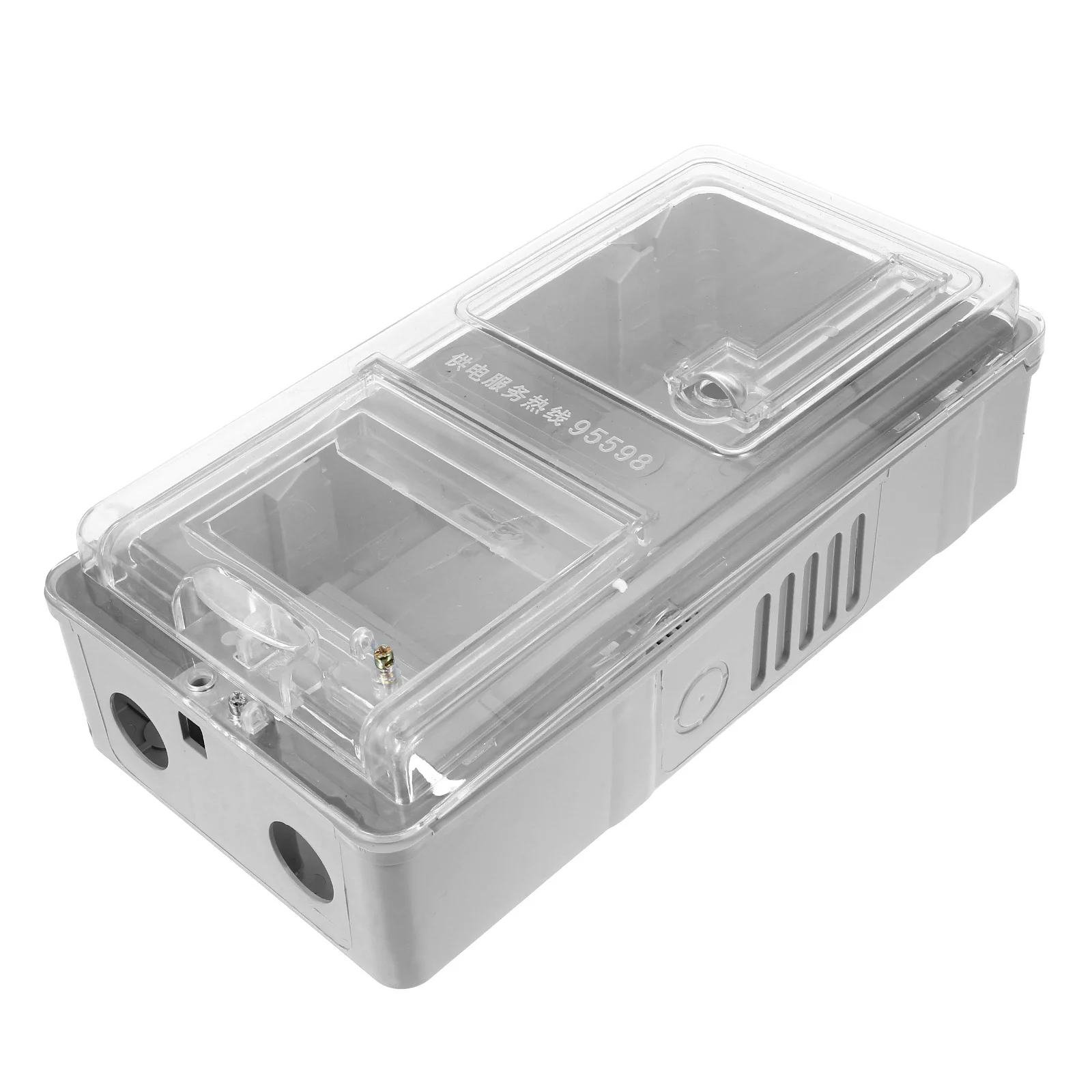 

Electric Meter Box Cover Clear Design Longlasting Pc Material Waterproof Tamper Proof Home Distribution Protection