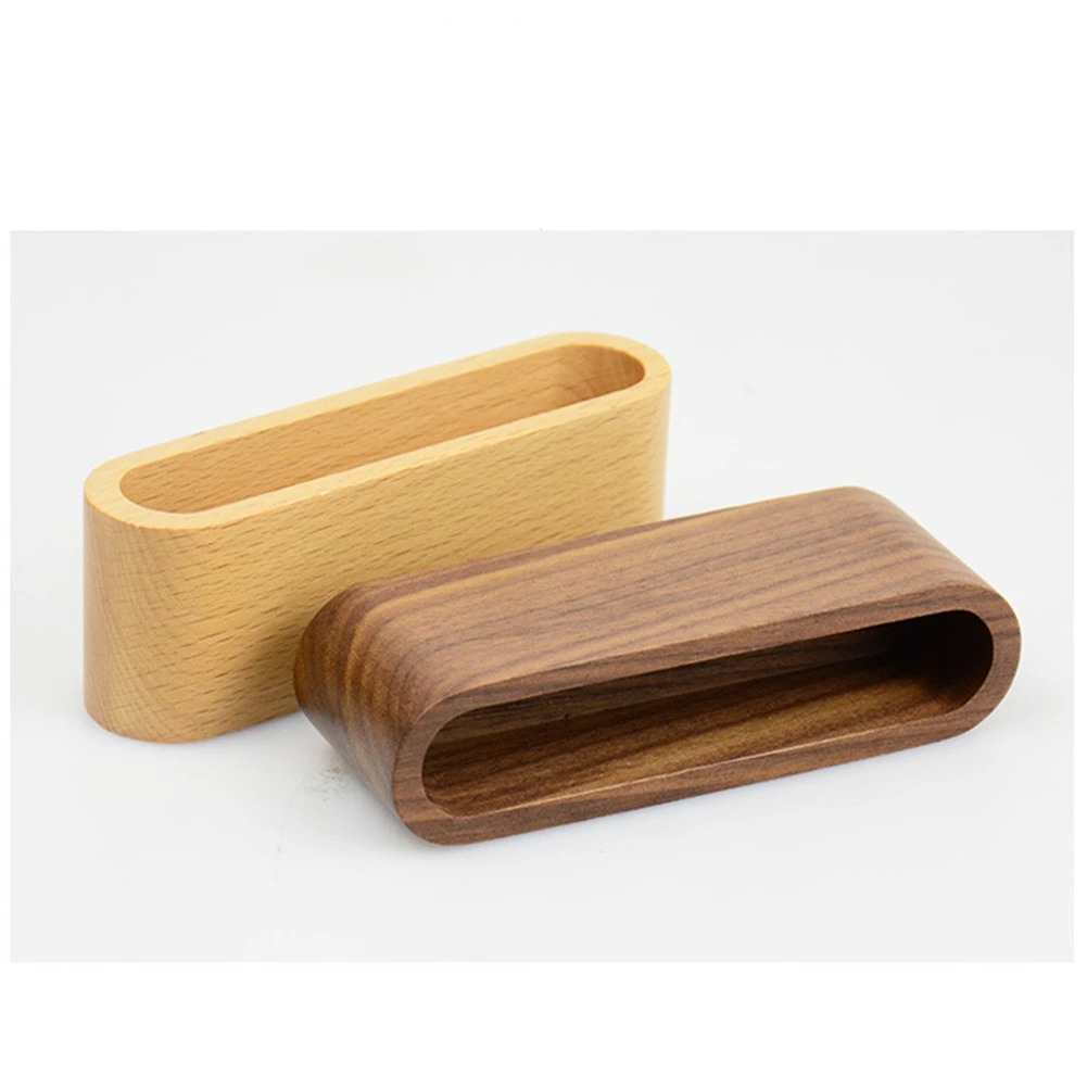 กระเป๋าเก็บบัตรธุรกิจ & ที่ใส่โน้ตอุปกรณ์แสดงผลที่ตั้งบัตรโต๊ะไม้อุปกรณ์จัดระเบียบสำนักงาน