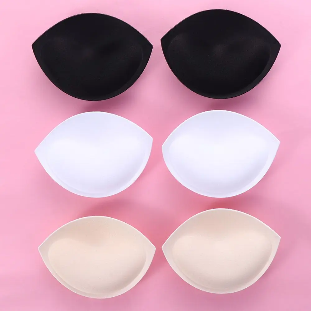 Bra Pads Lift Up Bra Enhancer Push Up Breast Bra Summer Thicken Chest Pads Sponge Bra Pads Inserts Chest Women Chest Cups