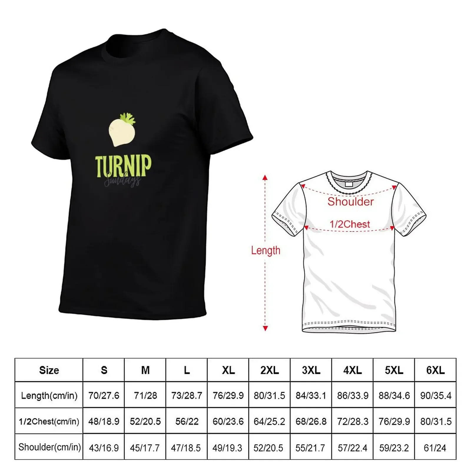 Turnip Sundays T-Shirt sublime tops vintage t shirts vintage clothes Short sleeve tee men