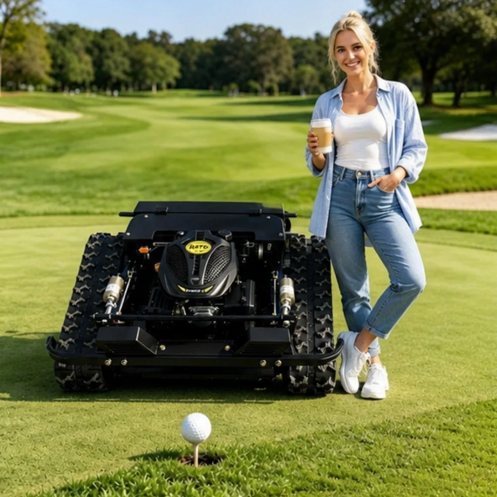

Customization Tracked Mower Self-Propelled Factory Simple Lawn Prune Agri All-Terrain Garden Landscape