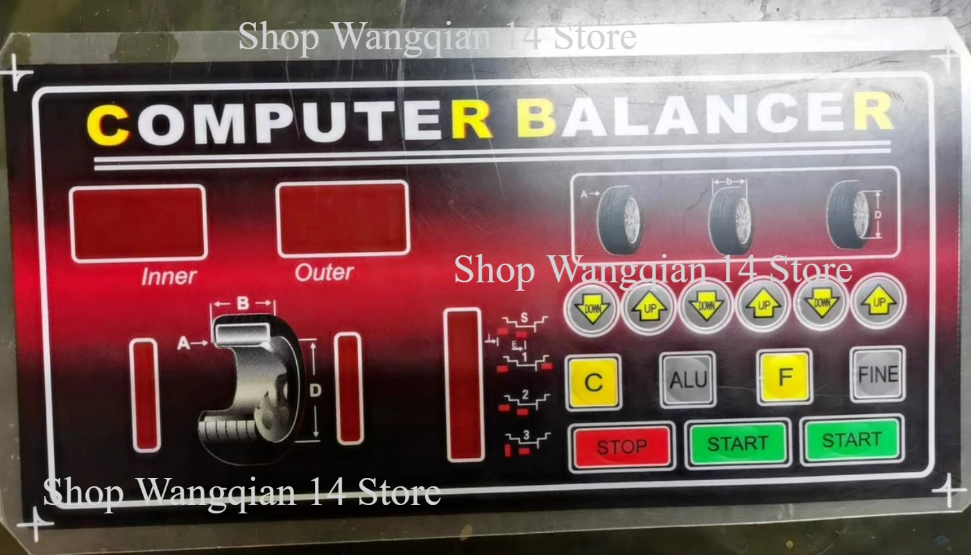 

Аксессуары для станков для балансировки шин, кнопка управления, панель управления на складе