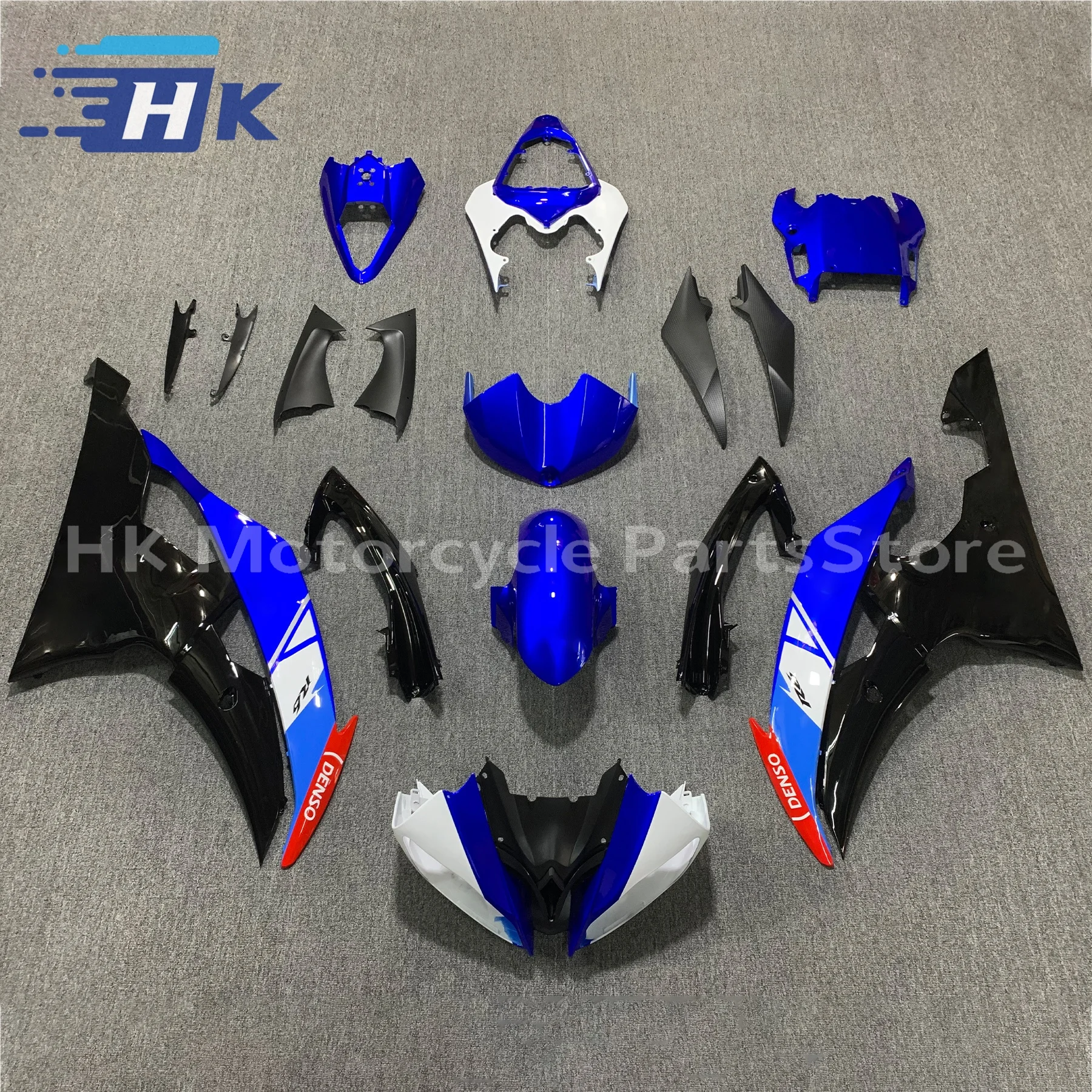 

Для YAMAHA YZF R6 08 09 10 11 12 13 14 15 16 Аксессуары для мотоциклов Обтекатели YZFR6 2008-2016 Комплект обтекателей из АБС-пластика