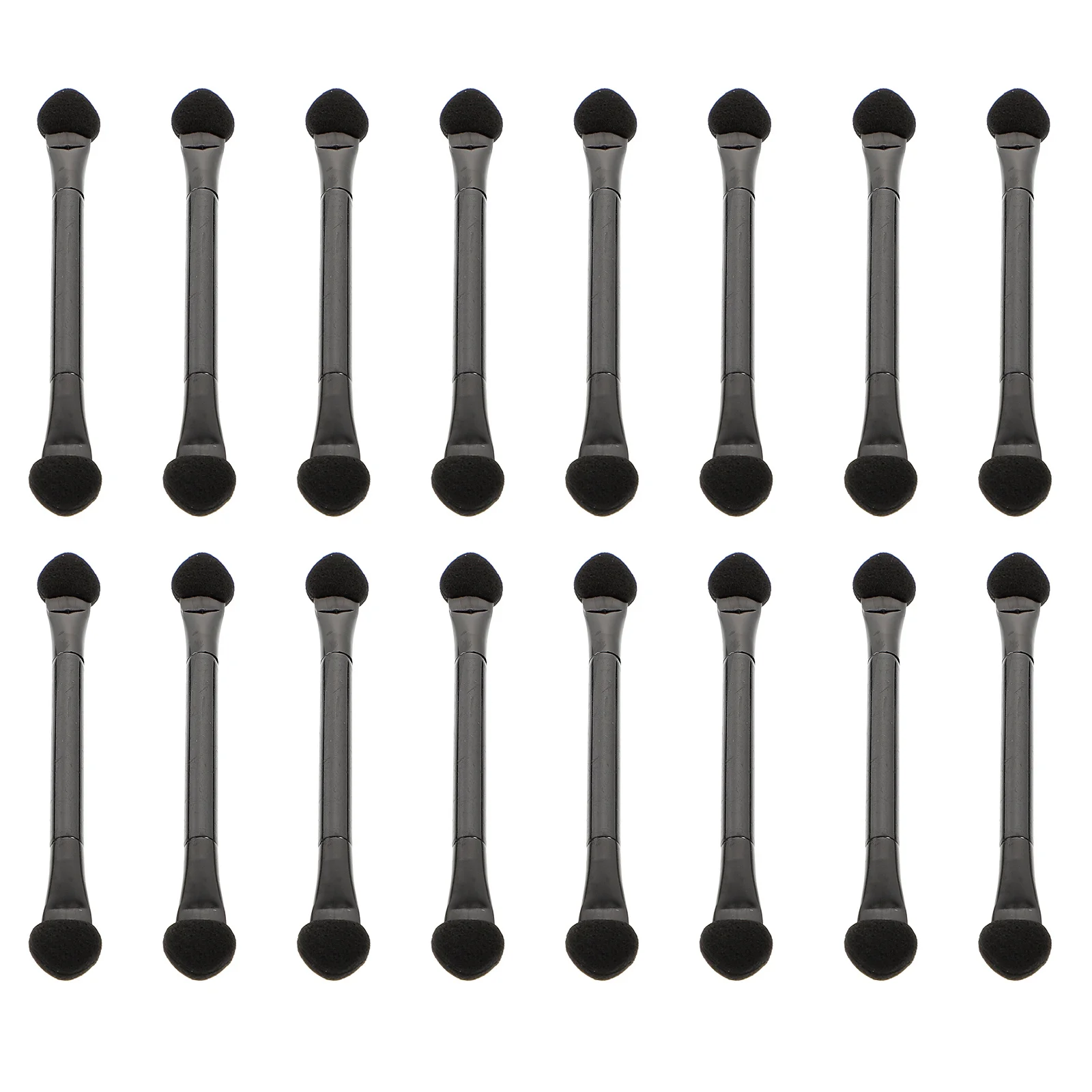 30 قطعة من أعواد ظلال العيون الإسفنجية ذات الأطراف المزدوجة أدوات مكياج ذات طرف بيضاوي لمكياج العيون أدوات تحديد العيون اللامعة للاستخدام اليومي #2