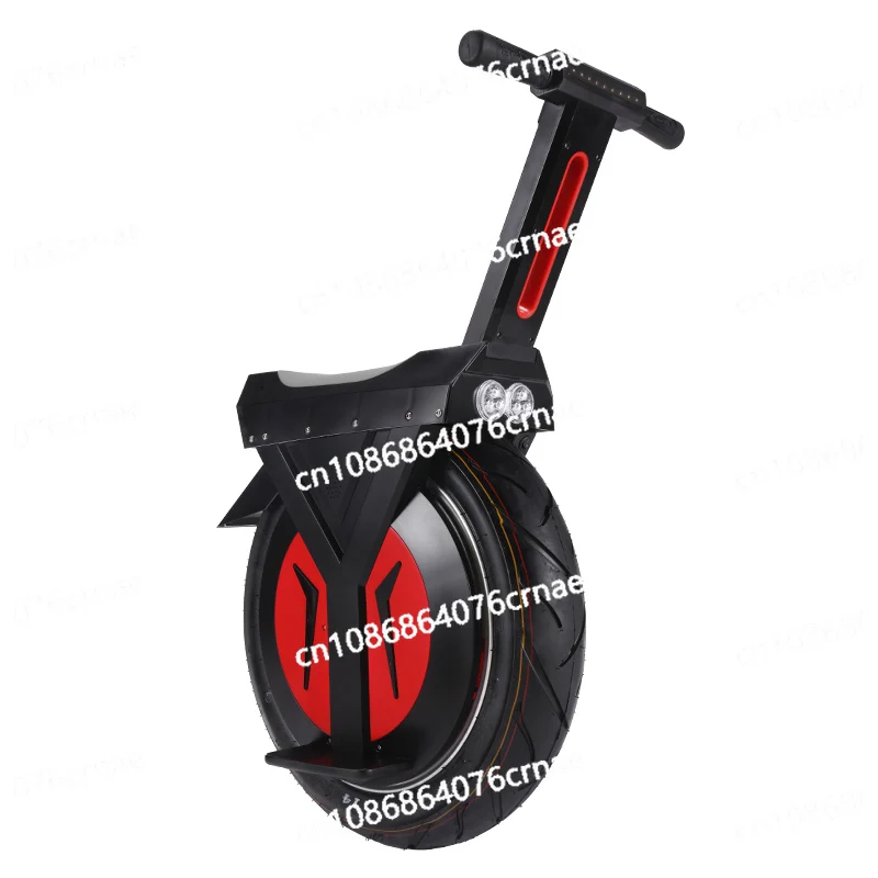 Unicycle Motorcycle, Large Wheel 22-inch Somatosensory Car Can Sit on Armrests, Adult Transportation, Parallel Seats