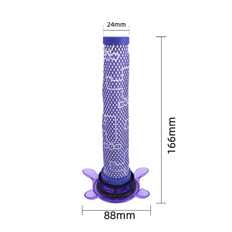 Filtro a Vácuo Colchão para Dyson V8 FOCUS, Peça De Substituição