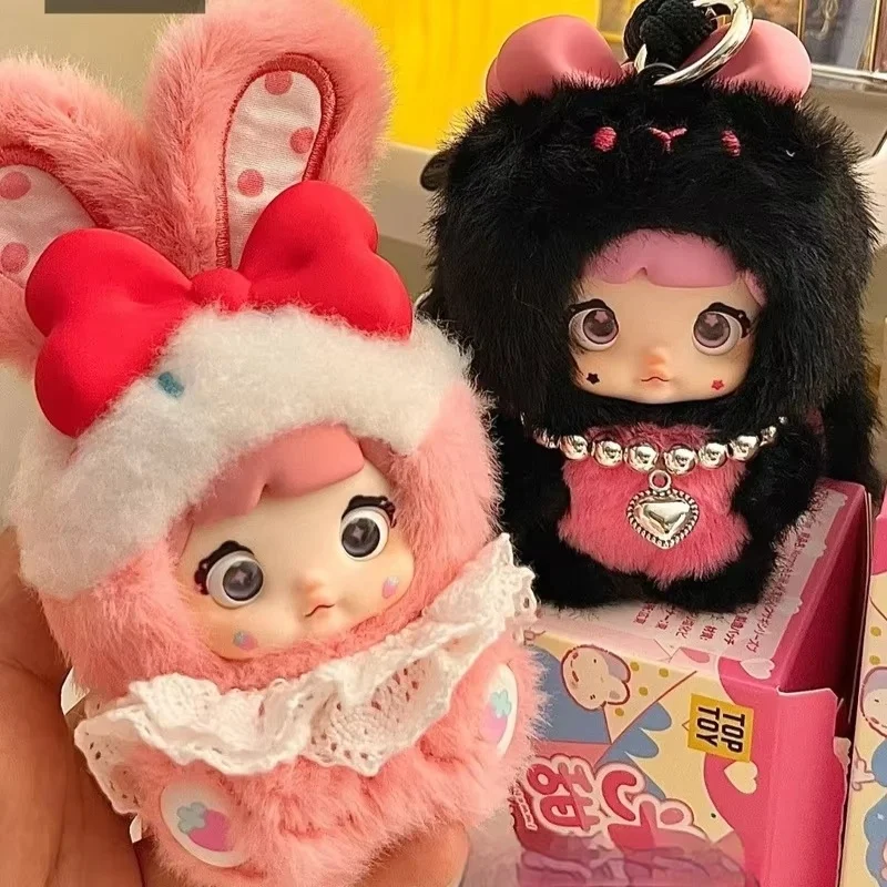 100% originale Nommi Baby Sweetheart Bunny Series scatola cieca carina bambola in vinile scatola cieca alla moda collezione di ciondoli giocattolo regalo a sorpresa