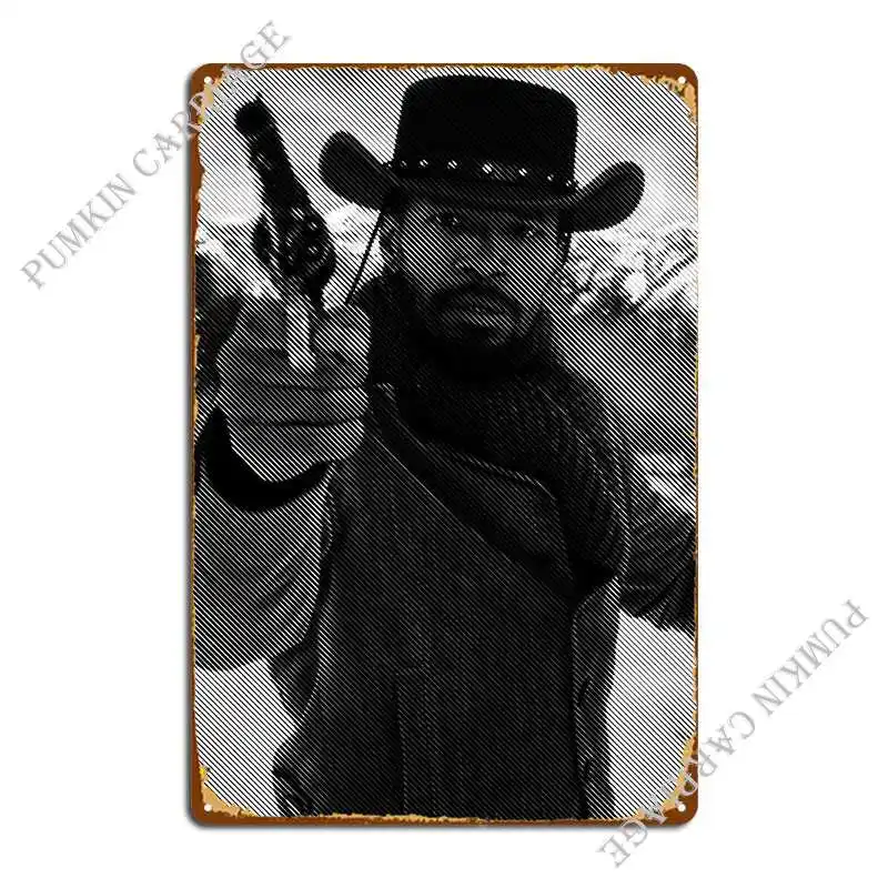 Django Unchained Metal Signs PaintingCave Bar Garage Tin Sign Poster