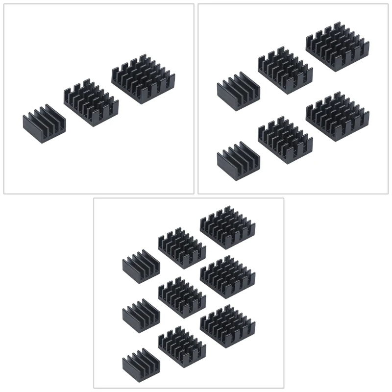 CORA Cooling Heat Sink Aluminum Heatsink Cooling Radiators For 3B Accessories