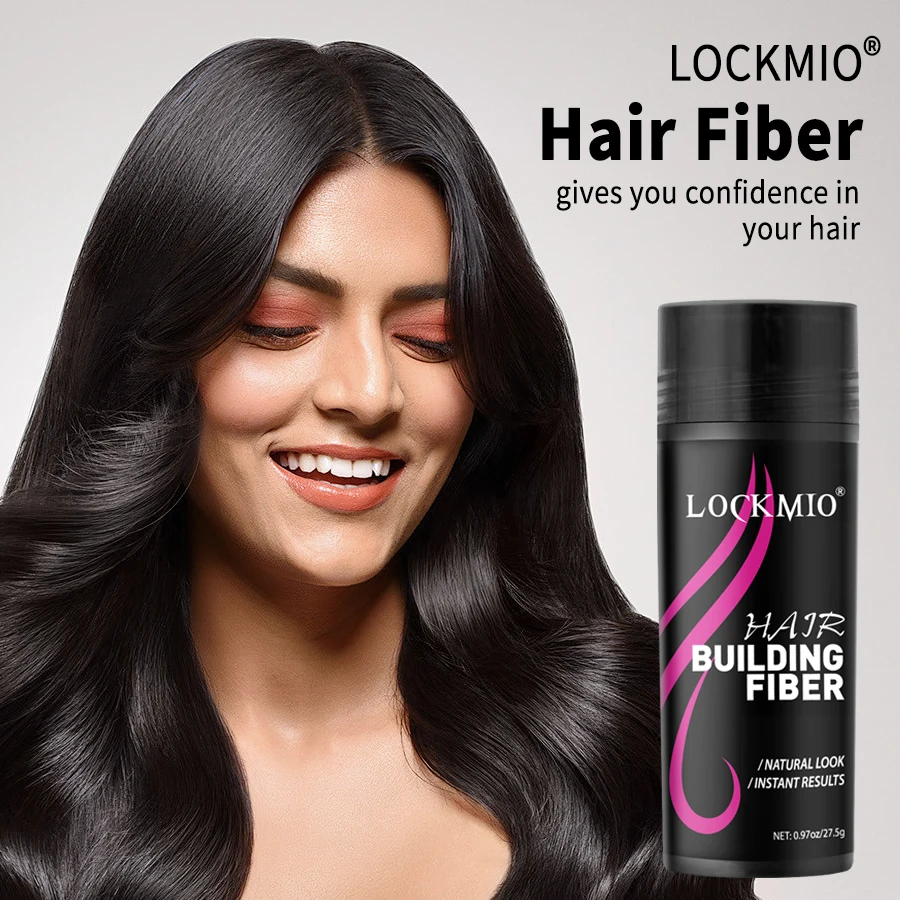 ألياف بناء الشعر النسائية، منتجات تعديل خط الشعر، بخاخ ألياف مسحوق الشعر لإضافة سمك وملمس