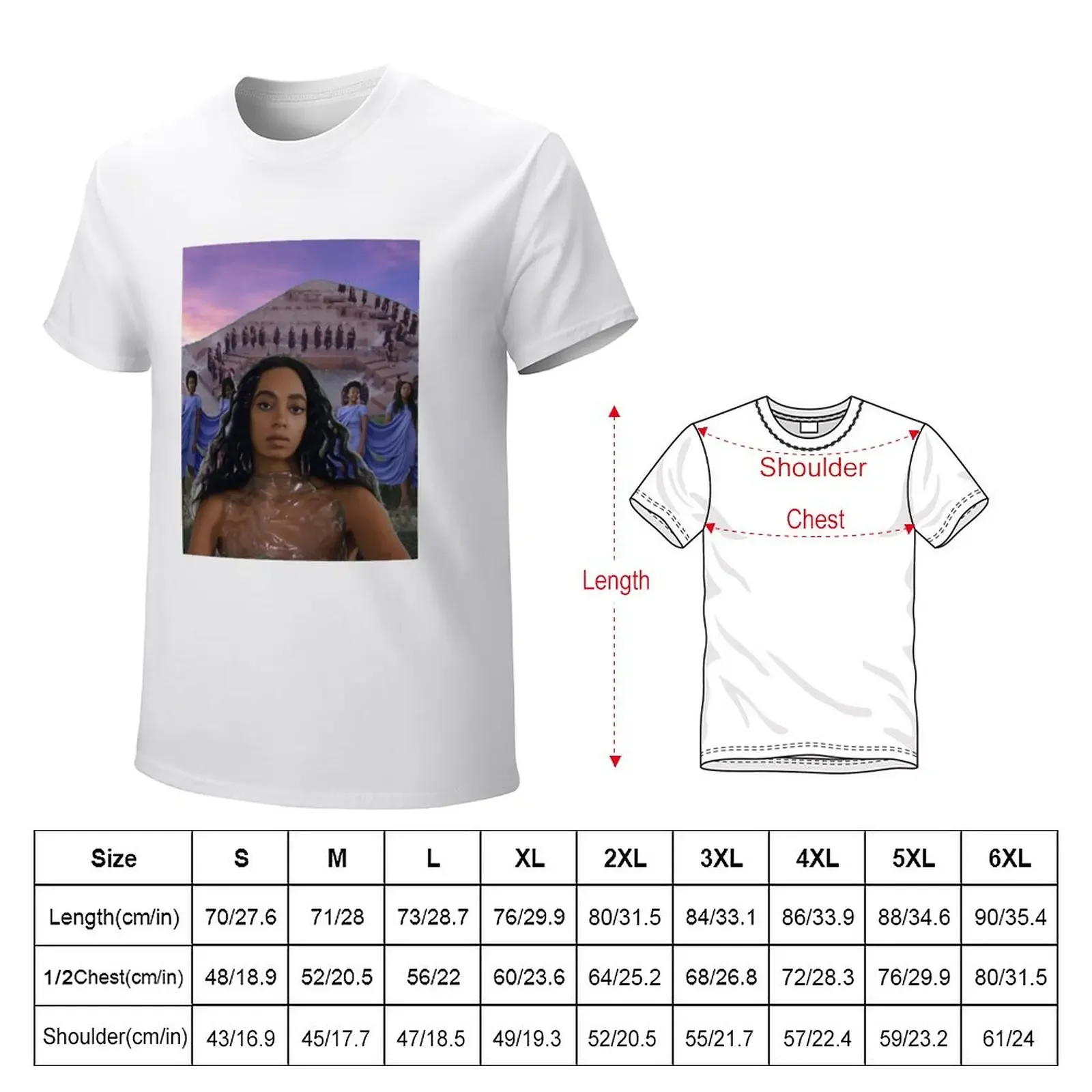 Solange collage poster T-Shirt blanks plain sports fans plus sizes men t shirts