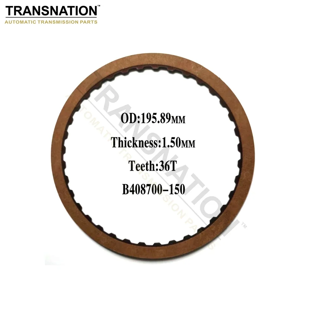 

6T30 GF6 6T35 Auto Transmission 1-2-3-4 Clutch Plate 408700-150 For GM Buick Car Accessories Transnation