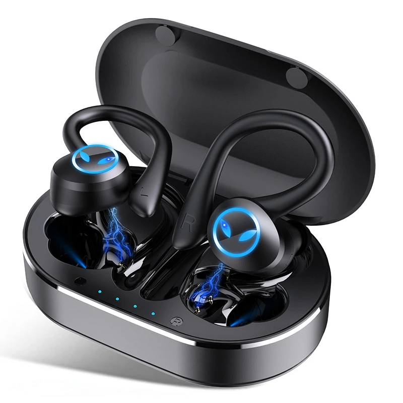 High Quality Wireless Bluetooth Earphones With Over The Ear Sports Noise Reduction And Ultra Long Battery Life Technology