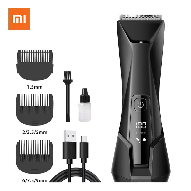 

Xiaomi Mi Epilator Body Trimmer For Men Painless Shaver For Sensitive Areas Bikini Armpit IPX7 Electirc Body Hair Trimmer