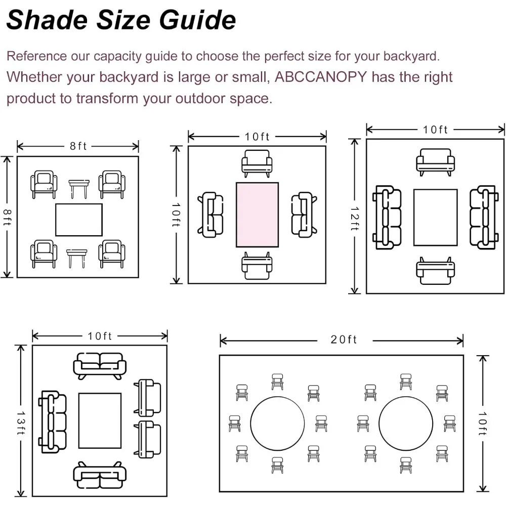 Gazebos extérieurs à cadre en acier avec moustiquaire, gazébos pour terrasse de jardin, pelouse, arrière-cour, 10x10