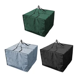 1pcs multicolor 210D square furniture cushion storage bag terrace furniture cushion storage bag waterproof and dustproof