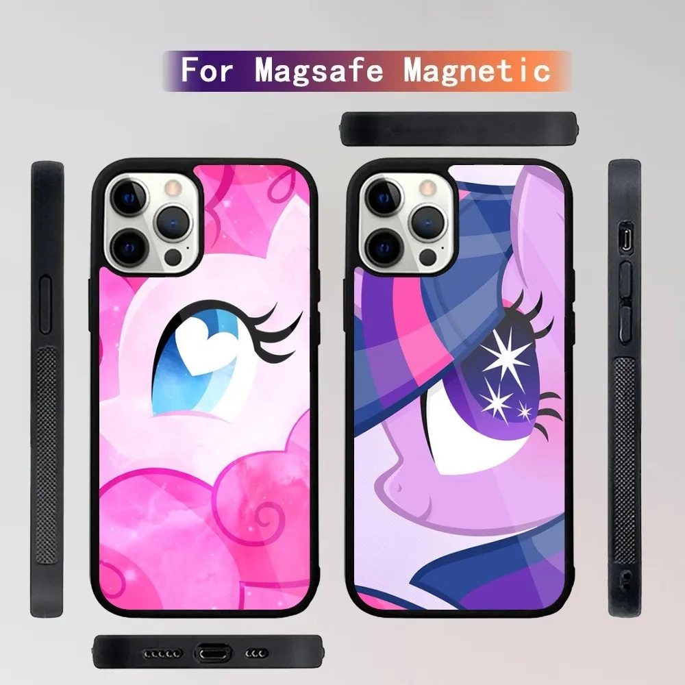 Cute My L-Little P-Pony  Phone Case For iPhone 15,14,13,12,11,Plus,Pro,Max Mini Magsafe Magnetic Wireless Charging