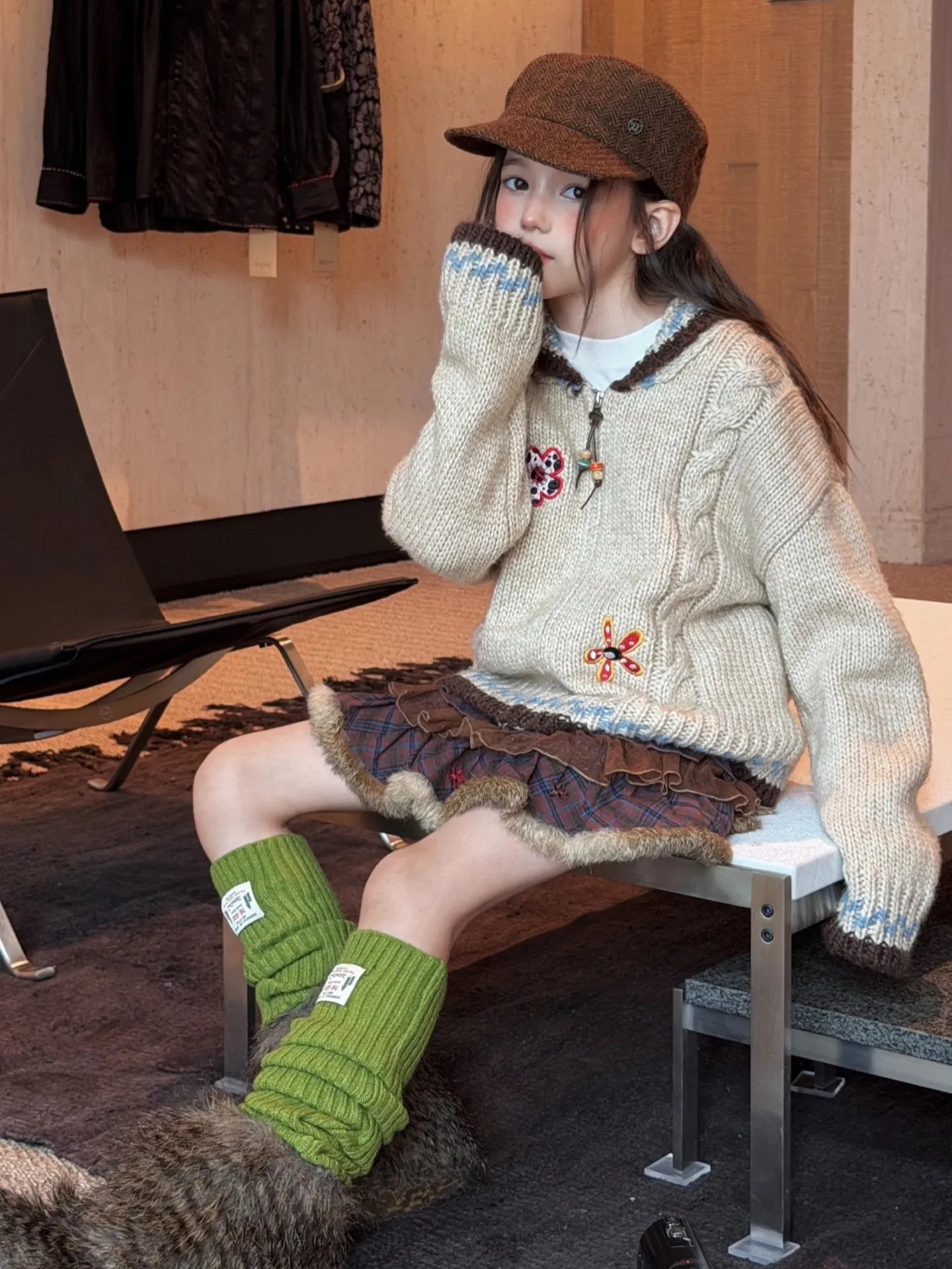 cardigan-in-maglia-per-ragazze-con-collo-a-risvolto-maniche-lunghe-morbido-in-stile-coreano-in-pile-traspirante-abbigliamento-autunnale-per-bambine-grandi-maglione-alla-moda