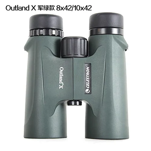 Imagen 2 del producto Celestron Telescopio para observación de aves Outland X Binoculares potentes 8x42 10X42 Profesional IPX7 Equipo de camping impermeable Surviv