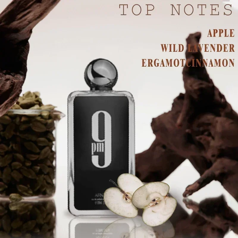 100ml 9PM 9AM Diving Eau de Parfum For Men Neutral Durability Attractive Charm Wood Tone A More Solemn Gorgeous Fragrance Spray