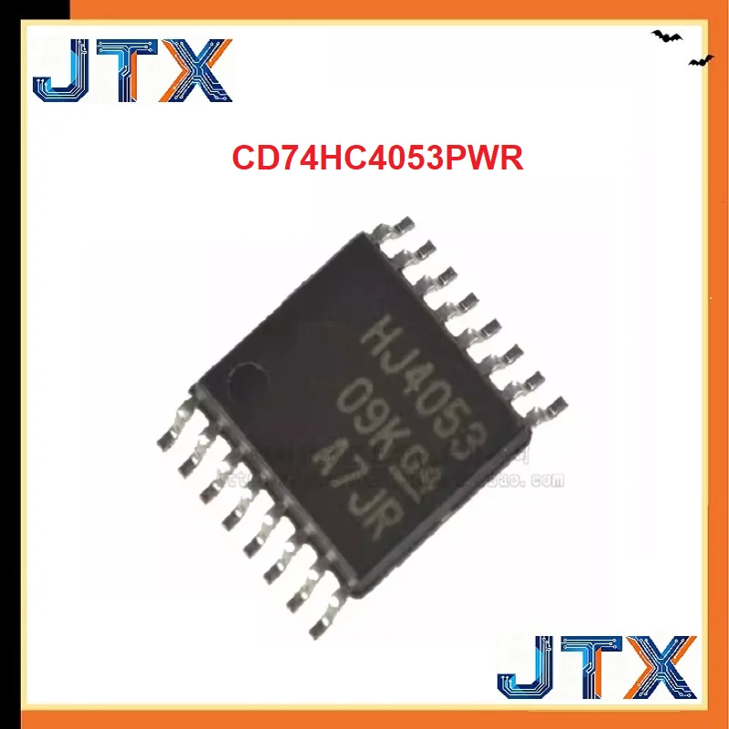 10-50PCS/LOT CD74HC4053PWR HJ4053 TSOP-16