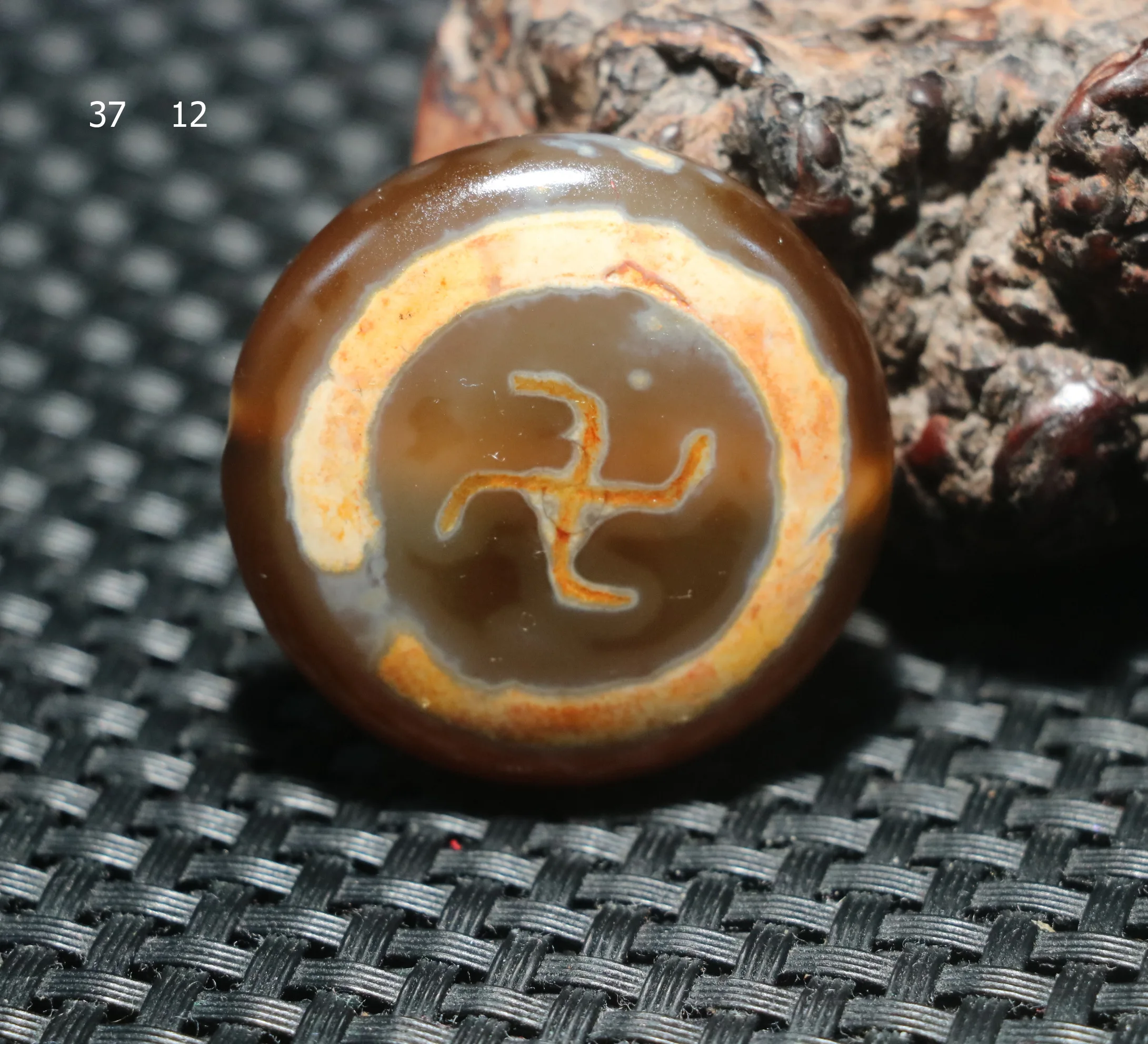 

WODECHANPINJIUSHITE Ультра-волшебная энергия Тибетский старый агат Глаза Будды Ванцзи Козьи глаза гравированный dZi бусина кулон драгоценный камень амулет ювелирные изделия