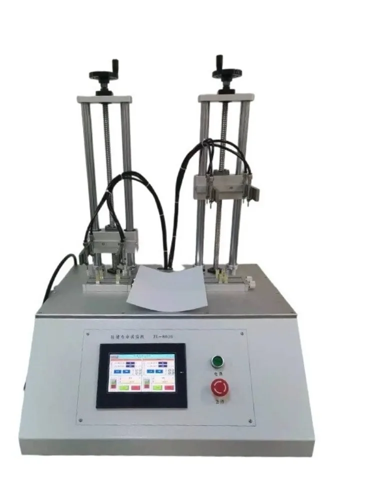 Button life testing machine, two-station pneumatic buttons, notebook mobile phone computer button fatigue life test