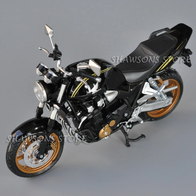 Automaxx 1:12 Scale Diecast Model Motorcycle Toy CB1300SF Street Bike Miniature Replica Collectible