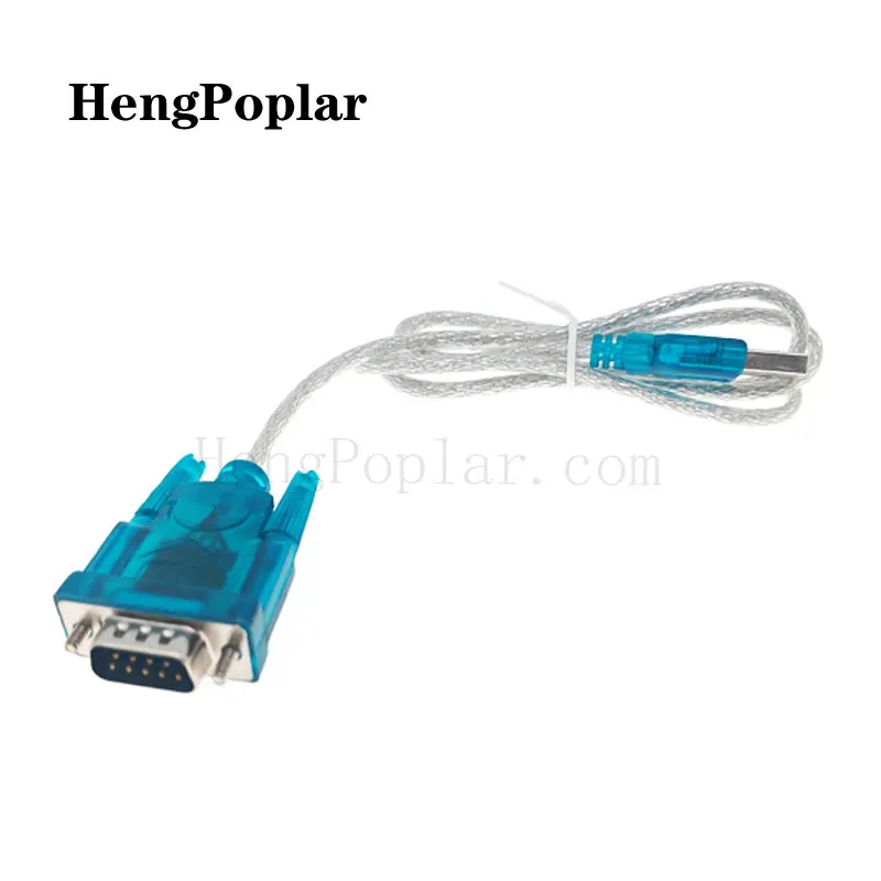 

30PCS New HL-340 USB to RS232 COM Port Serial PDA 9 pin DB9 Cable Adapter Support Windows7 64