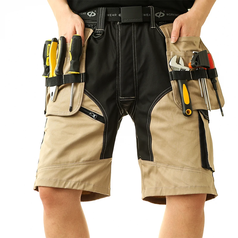 

Mens Cotton Shorts Military Tactical Short Working Shorts Multiple Pockets Hard Wearing Short Pants for Summer